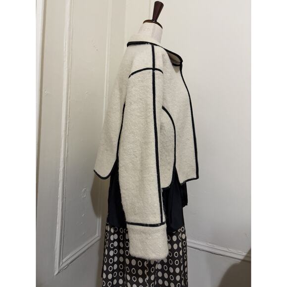 Modern Citizen Madison Contrast Trim Plush Teddy Jacket Size Small - Picture 3 of 8